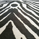 Мебельная ткань Шенилл черно-белый принт 140 см T3-1 варинант исполнения - 3 | Loft Concept в Ростове-на-Дону