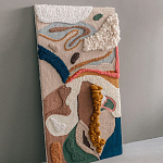 Тканый вручную текстильный гобелен Orchid варинант исполнения - 2 | Loft Concept в Ростове-на-Дону