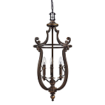 Люстра подвесная бронзового цвета в классическом стиле Hinkley варинант исполнения - 1 | Loft Concept в Ростове-на-Дону