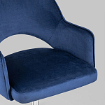 Кресло для компьютерного стола Veloury Blue варинант исполнения - 7 | Loft Concept в Ростове-на-Дону