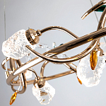 Люстра с хрустальными плафонами и декором Alvere Crystal Chandelier варинант исполнения - 4 | Loft Concept в Ростове-на-Дону