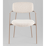 Стул Doe с подклокотниками молочный варинант исполнения - 4 | Loft Concept в Ростове-на-Дону