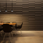 Гипсовая 3D Панель M-07 варинант исполнения - 1 | Loft Concept в Ростове-на-Дону