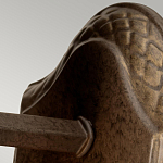 Бра для ванных комнат с прозрачным стеклянным плафоном в форме ананаса и декоративным основанием с рельефным узором Hinkley варинант исполнения - 7 | Loft Concept в Ростове-на-Дону