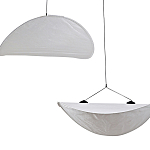 Подвесной светильник с белыми плафонами в форме облака Диаметр 60+60 см Cloud Junction варинант исполнения - 2 | Loft Concept в Ростове-на-Дону