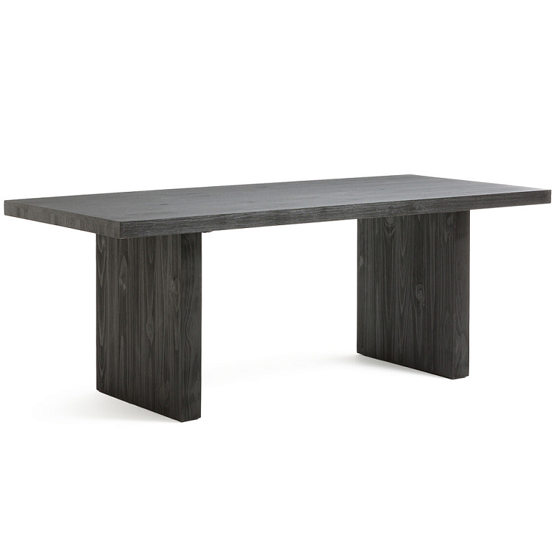 Большой обеденный стол Furuya Dining Table Черный Большой обеденный стол Furuya Dining Table Черный в Ростове-на-Дону | Loft Concept