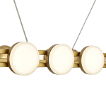 Люстра овальная с круглыми светодиодными источниками света Maxine Light варинант исполнения - 6 | Loft Concept в Ростове-на-Дону