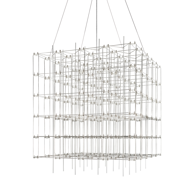 Подвесной светильник Fascinating Matrix Хром в Ростове-на-Дону | Loft Concept 