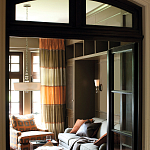 Люстра подвесная с белым тканевым цилиндрическим абажуром и декоративными шарами Hinkley варинант исполнения - 3 | Loft Concept в Ростове-на-Дону