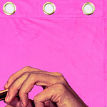 Штора Seletti Lipstick Pink варинант исполнения - 1 | Loft Concept в Ростове-на-Дону