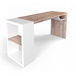 Письменный стол прямоугольный с полочкой под столешницей EcoComb варинант исполнения - 1 | Loft Concept в Ростове-на-Дону
