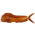 Статуэтка деревянная в виде рыбы Fish of the World варинант исполнения - 1 | Loft Concept в Ростове-на-Дону