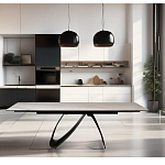 Стол обеденный раскладной керамический Natural Beauty Ceramics варинант исполнения - 5 | Loft Concept в Ростове-на-Дону