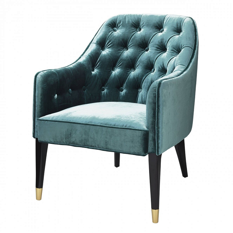  Eichholtz Chair Cyrus Turquoise ̆   -- | Loft Concept 