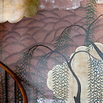 Обои ручная роспись Willow & Waves Original colourway on Edo painted Xuan paper with antiquing варинант исполнения - 2 | Loft Concept в Ростове-на-Дону