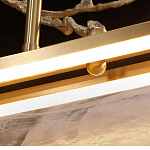 Люстра прямоугольная из фактурного стекла Chandelier Beam варинант исполнения - 9 | Loft Concept в Ростове-на-Дону