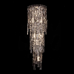Бра с каскадом из прозрачного хрусталя и корпусом из металла цвета хром Constant Sparks варинант исполнения - 7 | Loft Concept в Ростове-на-Дону