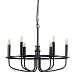 Люстра круглая с 6-ю лампами Kichler варинант исполнения - 1 | Loft Concept в Ростове-на-Дону