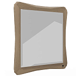 Зеркало квадратное c деревянной рамой из массива дуба Tasteful Furniture варинант исполнения - 1 | Loft Concept в Ростове-на-Дону