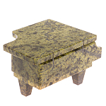 Шкатулка в виде рояля из натурального камня змеевик Stone Casket варинант исполнения - 3 | Loft Concept в Ростове-на-Дону