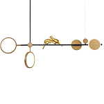 Линейная люстра на штанге Grace варинант исполнения - 1 | Loft Concept в Ростове-на-Дону