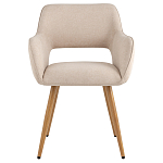 Стул в рогожке бежевого цвета NEASAN STOOL варинант исполнения - 2 | Loft Concept в Ростове-на-Дону