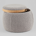 Пуф-трансформер Люкке с крышкой серый варинант исполнения - 2 | Loft Concept в Ростове-на-Дону