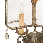 Бра настенное с цветочным мотивом Aged Luxury варинант исполнения - 1 | Loft Concept в Ростове-на-Дону