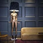 Лампа MANNEQUIN LAMP с абажуром модельный позинг варинант исполнения - 2 | Loft Concept в Ростове-на-Дону