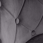 Стул в серой велюровой обивке Ward Grey Velour Chair варинант исполнения - 6 | Loft Concept в Ростове-на-Дону