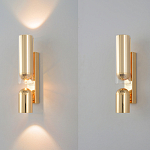 Бра цилиндрической формы из металла с поворотным плафоном Light maker studio варинант исполнения - 7 | Loft Concept в Ростове-на-Дону