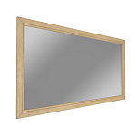 Зеркало прямоугольное с классической деревянной рамой Harper Line варинант исполнения - 2 | Loft Concept в Ростове-на-Дону