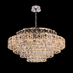 Люстра хрустальная в неоклассическом стиле на серебристом каркасе Majesty варинант исполнения - 5 | Loft Concept в Ростове-на-Дону