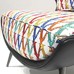 Кресло с цветным принтом Colorful Print Armchair варинант исполнения - 3 | Loft Concept в Ростове-на-Дону