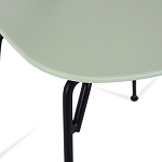 Стул на металлических ножках Travis Chair Green варинант исполнения - 5 | Loft Concept в Ростове-на-Дону