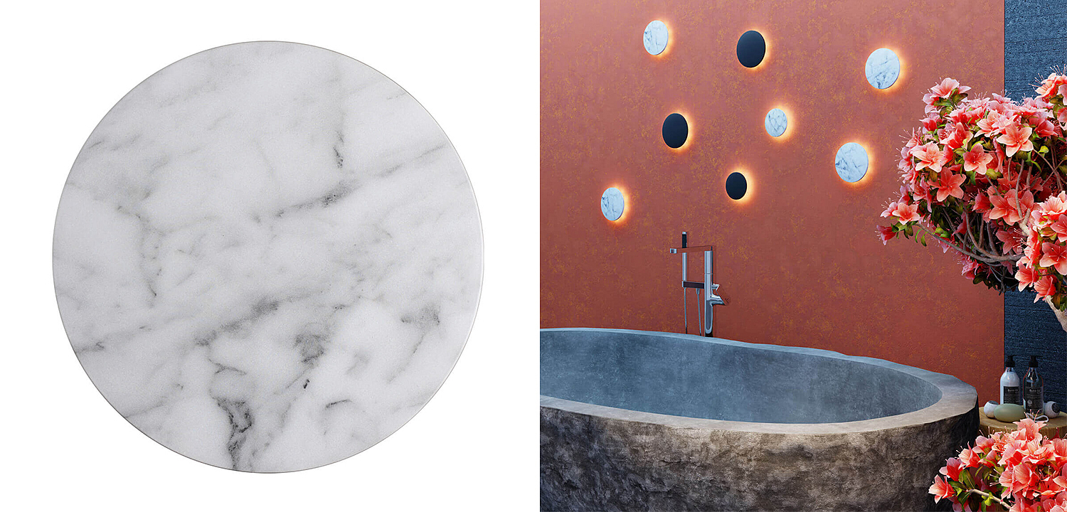 Бра Disco Piatto Marble Sconce - Loft-Concept в Ростове-на-Дону