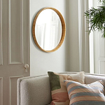 Зеркало круглое в раме из ротанга Wickerwork варинант исполнения - 6 | Loft Concept в Ростове-на-Дону