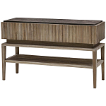 Деревянная консоль с 3-мя выдвижными ящиками Jacobo Console варинант исполнения - 1 | Loft Concept в Ростове-на-Дону