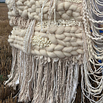 Вязанное панно для ресторана WINTER варинант исполнения - 3 | Loft Concept в Ростове-на-Дону