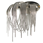 Бра с металиическими цепочками и дугообразными элементами Atlantis Chain варинант исполнения - 3 | Loft Concept в Ростове-на-Дону