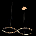 Люстра волнистой формы с фактурным хрустальным плафоном Light Delight варинант исполнения - 4 | Loft Concept в Ростове-на-Дону