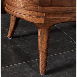 Прикроватный столик из дерева с 2-мя ящиками Moon Walnut Furniture варинант исполнения - 7 | Loft Concept в Ростове-на-Дону