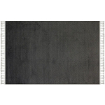 Ковер из полиэстера Black and white continent варинант исполнения - 1 | Loft Concept в Ростове-на-Дону