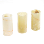 Ваза настольная цилиндрической формы из оникса Stone Vase варинант исполнения - 2 | Loft Concept в Ростове-на-Дону