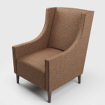 Мебельная ткань Шенилл терракотовый цвет 142 см T4-58 варинант исполнения - 5 | Loft Concept в Ростове-на-Дону