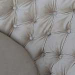 Кресло вращающееся велюровое кремовое Rotation варинант исполнения - 2 | Loft Concept в Ростове-на-Дону