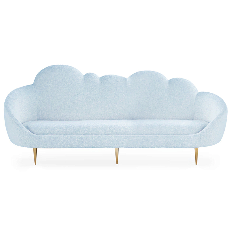 Уникальный диван для детской Soft Cloud трехместный Голубой Белый Розовый Золотой Уникальный диван для детской Soft Cloud трехместный Голубой Белый Розовый Золотой в Ростове-на-Дону | Loft Concept