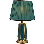 Настольная лампа с абажуром Celestina Lampshade Table Lamp Green варинант исполнения - 1 | Loft Concept в Ростове-на-Дону