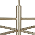 Люстра с 6-ю белыми матовыми плафонами из стекла в форме цилиндра Longitude варинант исполнения - 2 | Loft Concept в Ростове-на-Дону