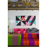 Дизайнерское кресло зеленое Poltronova Sofo Verosa Green Pink Armchair варинант исполнения - 17 | Loft Concept в Ростове-на-Дону